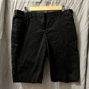 Laundry By Shelli Segal Black Women's Bermudas